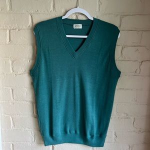 Angora Touch Bolivian angora/alpaca wool men’s vests 3 sz large gray blue